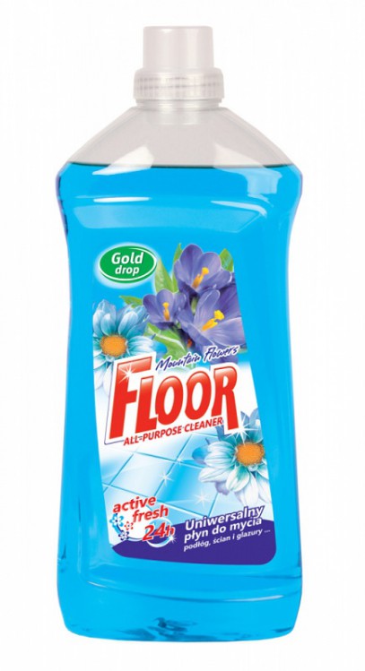 FLOOR 1.5l univerzální modrý | Čistící a mycí prostředky - Saponáty - Saponáty na podlahu a univerzální